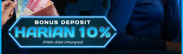 BONUS DEPOSIT HARIAN 10%