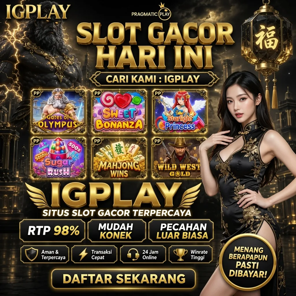 IGPLAY Login Resmi Situs Pemburu Slot Gacor Gampang Maxwin Tiap Malam